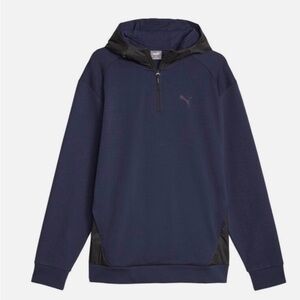 Puma Rad/Cal Half Zip Jacket Sweatshirt Mens Casual Athletic Hoodie